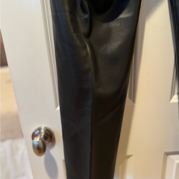 J. Crew Faux Leather pants in black - Picture 8 of 13